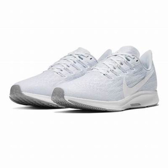Nike Shoes - Nike Women’s Air Zoom Pegasus 36 white / half white blue NIB 8